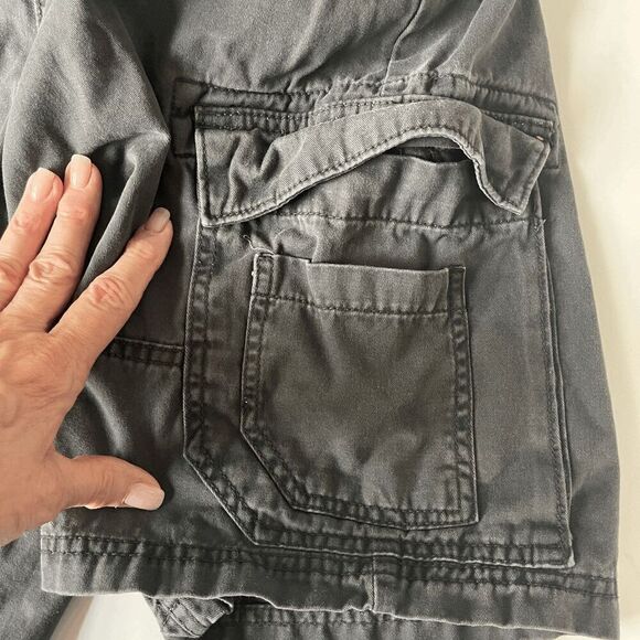 American Rag Men's Denim Cargo Shorts Gray Size 33 - Picture 10 of 14